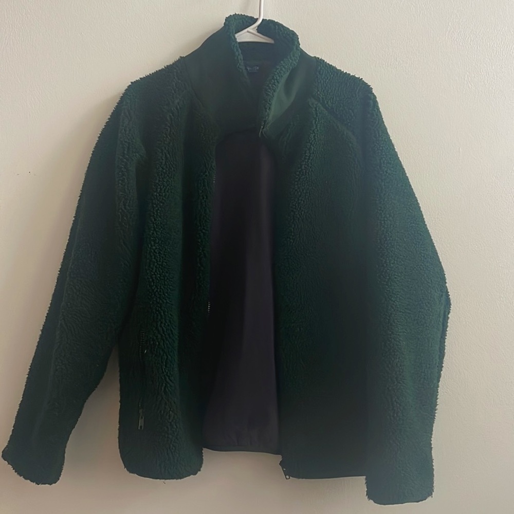 emerald green john galt brandy melville jacket